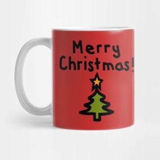 Merry Christmas Tree Mug